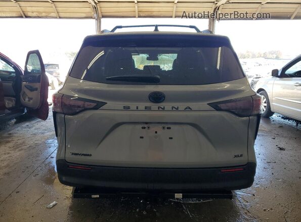 5TDCSKFC7SS217405 2025 TOYOTA SIENNA Gray Widok z tyłu