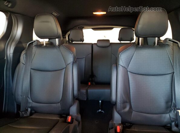 5TDCSKFC7SS217405 2025 TOYOTA SIENNA Gray Widok tylnych siedzeń