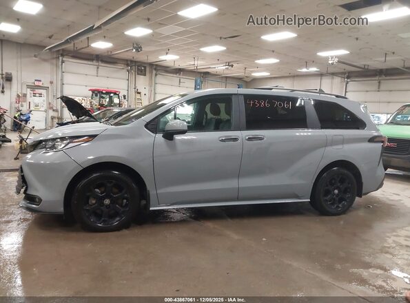 5TDCSKFC8SS166836 2025 TOYOTA SIENNA Gray Widok wnętrza 360 stopni