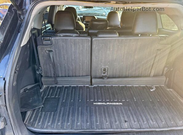 5TDCZRBH6LS001990 2020 TOYOTA HIGHLANDER Угольный Вид щитка приборов