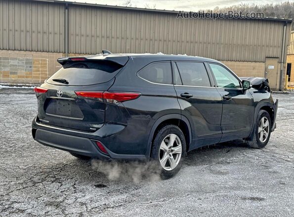 5TDCZRBH6LS001990 2020 TOYOTA HIGHLANDER Угольный Передняя правая четверть