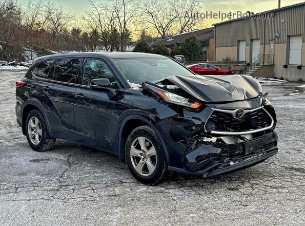5TDCZRBH6LS001990 2020 TOYOTA HIGHLANDER Угольный Задняя левая четверть