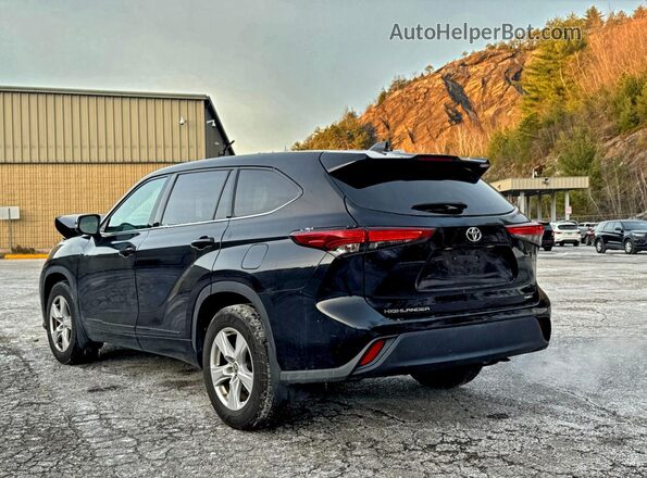5TDCZRBH6LS001990 2020 TOYOTA HIGHLANDER Угольный Задняя правая четверть