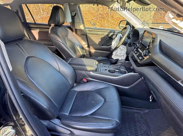 5TDCZRBH6LS001990 2020 TOYOTA HIGHLANDER Угольный Вид спереди