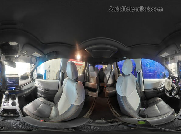 5TDDRKEC7MS004541 2021 TOYOTA SIENNA Синий Панорамный вид салона 360°