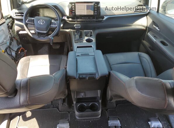 5TDDRKEC7NS087471 2022 TOYOTA SIENNA Белый Вид панели приборов