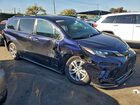 2021 Toyota Sienna Xse Синий vin: 5TDDSKFC1MS023847
