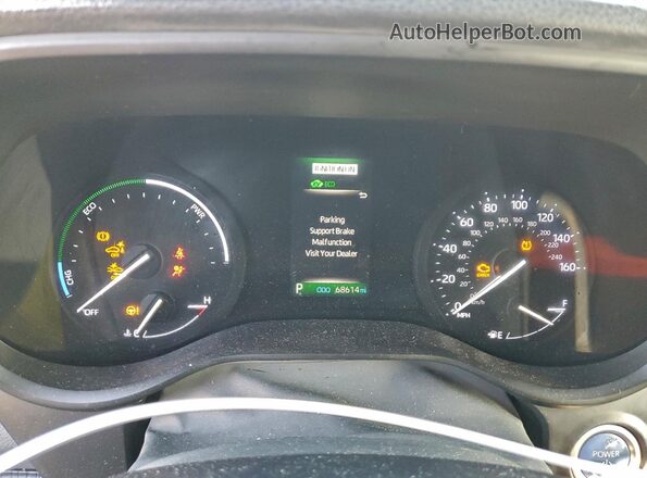 5TDDSKFC2MS025722 2021 TOYOTA SIENNA Серебряный Вид щитка приборов