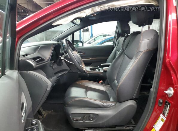 5TDDSKFC7MS006342 2021 TOYOTA SIENNA Red Սալոնի դիմացի տեսք