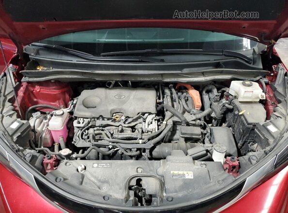5TDDSKFC7MS006342 2021 TOYOTA SIENNA Red Շարժիչի բաժամունքի տեսք