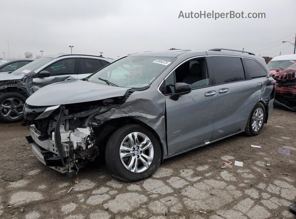 5TDDSKFC8PS102498 2023 TOYOTA SIENNA Серый Передняя левая четверть