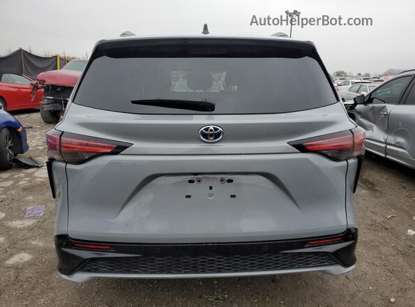 5TDDSKFC8PS102498 2023 TOYOTA SIENNA Серый Вид сзади