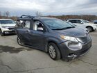 2017 Toyota Sienna Xle Серый vin: 5TDDZ3DC6HS187735