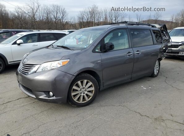 5TDDZ3DC6HS187735 2017 TOYOTA LE Серый Передняя левая четверть