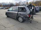 2017 Toyota Sienna Xle Серый vin: 5TDDZ3DC6HS187735