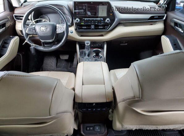 5TDDZRBH1LS006745 2020 TOYOTA LIMITED Черный Вид панели приборов