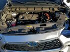 2021 Toyota Highlander Hybrid Platinum Серый vin: 5TDEBRCH2MS064355