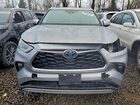 2021 Toyota Highlander Hybrid Platinum Серый vin: 5TDEBRCH2MS064355