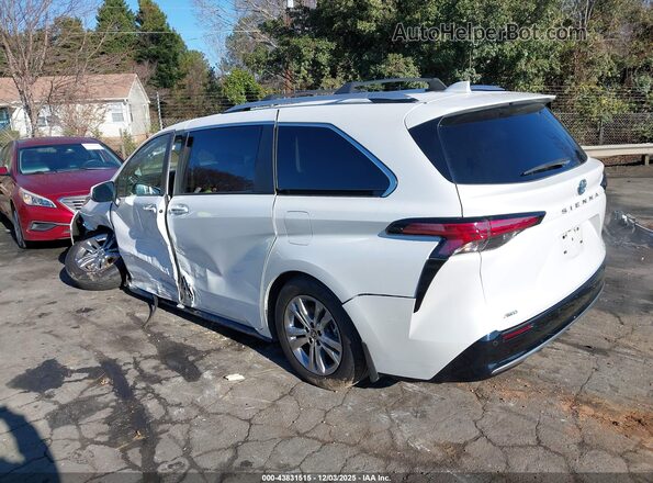 5TDESKFC0PS090125 2023 TOYOTA SIENNA White Widok wnętrza 360 stopni
