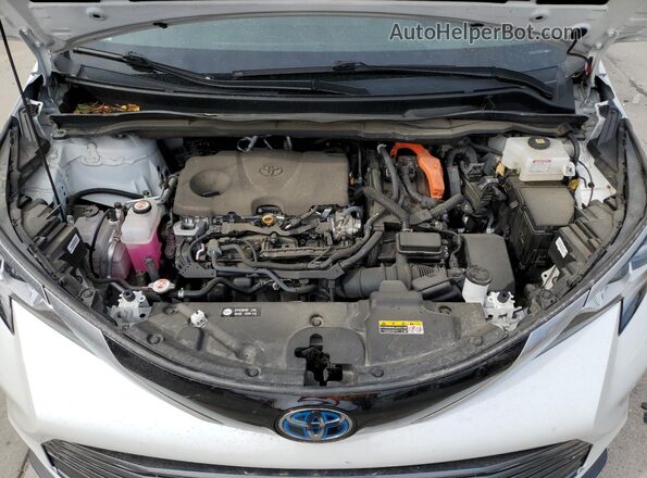5TDESKFC6PS084443 2023 TOYOTA LIMITED White Vista del compartimento del motor