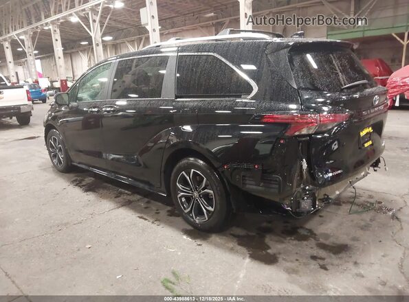 5TDESKFC9SS214563 2025 TOYOTA SIENNA Black Հետևի ձախ