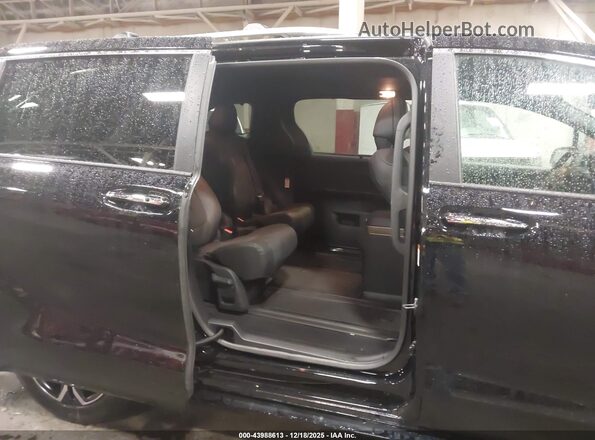 5TDESKFC9SS214563 2025 TOYOTA SIENNA Black VIN կոդի պիտակի տեսք