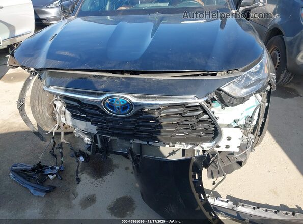 5TDFARAH4PS017410 2023 TOYOTA HIGHLANDER HYBRID Black Front view