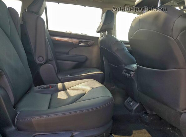 5TDFARAHXLS003408 2020 TOYOTA HIGHLANDER HYBRID Белый Вид задней части салона