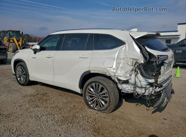 5TDFARAHXLS003408 2020 TOYOTA HIGHLANDER HYBRID Белый Задняя левая четверть