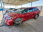 2021 Toyota Highlander Platinum Burgundy vin: 5TDFZRBH6MS120203