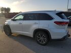 2017 Toyota Highlander Se Белый vin: 5TDJZRFH1HS514329