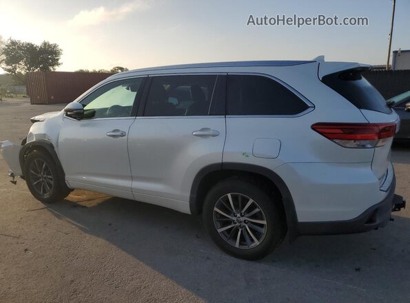 5TDJZRFH1HS514329 2017 TOYOTA HIGHLANDER Белый Задняя левая четверть