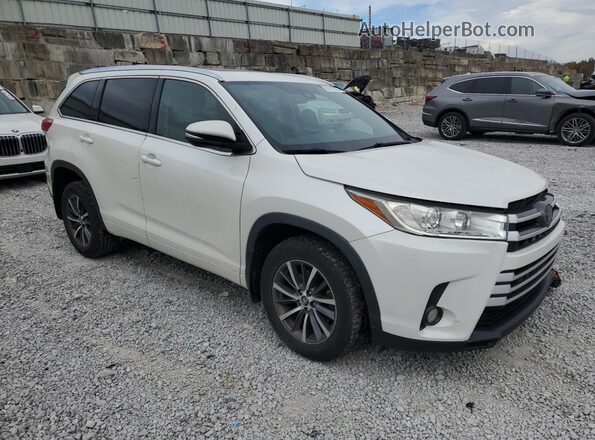 5TDJZRFH4HS482542 2017 TOYOTA HIGHLANDER Белый Передняя правая четверть