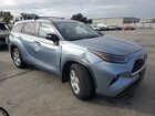 2023 Toyota Highlander L Синий vin: 5TDKDRBH0PS505810