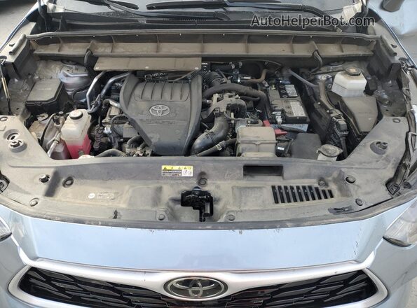 5TDKDRBH0PS505810 2023 TOYOTA HIGHLANDER Синий Вид подкапотного пространства