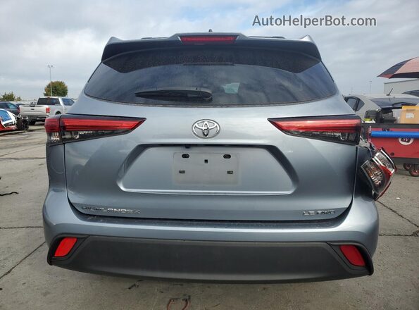 5TDKDRBH0PS505810 2023 TOYOTA HIGHLANDER Синий Вид сзади