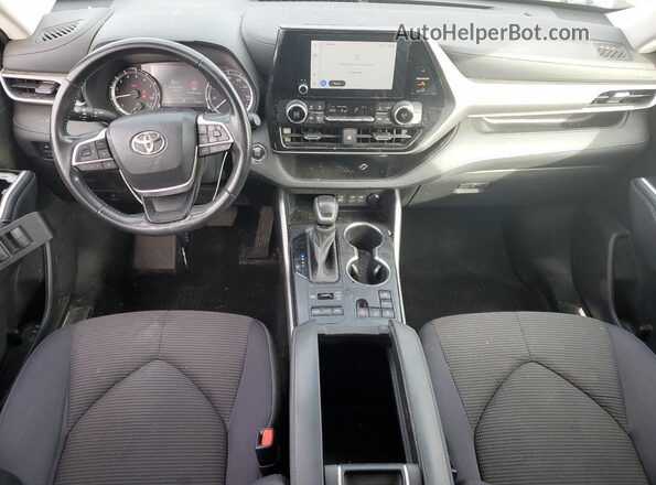 5TDKDRBH0PS505810 2023 TOYOTA HIGHLANDER Синий Вид панели приборов