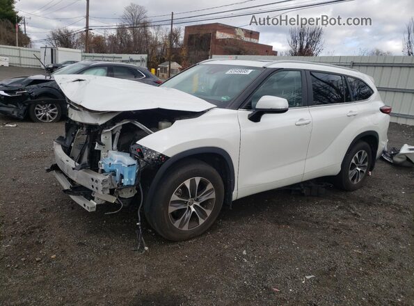 5TDKDRBH3PS029617 2023 TOYOTA HIGHLANDER Белый Передняя левая четверть