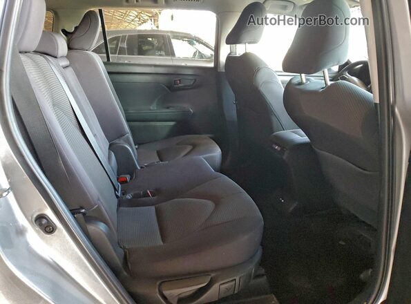5TDKDRBH6PS043141 2023 TOYOTA HIGHLANDER Серебряный Вид задней части салона