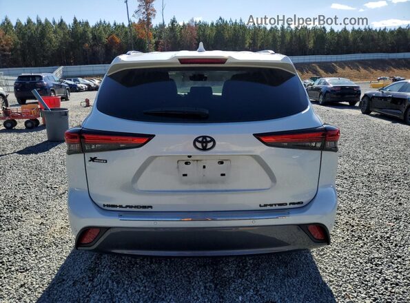 5TDKDRBH9PS014541 2023 TOYOTA HIGHLANDER White Widok z tyłu