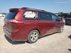 2016 Toyota Sienna Le Красный vin: 5TDKK3DC4GS706050