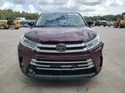 2017 Toyota Highlander Se Burgundy vin: 5TDKZRFH2HS229059 2017 Toyota Highlander Se Burgundy vin: 5TDKZRFH2HS229059