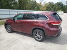 2017 Toyota Highlander Se Burgundy vin: 5TDKZRFH2HS229059 2017 Toyota Highlander Se Burgundy vin: 5TDKZRFH2HS229059