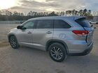 2017 Toyota Highlander Se Серебряный vin: 5TDKZRFH4HS516628