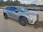 2017 Toyota Highlander Se Серебряный vin: 5TDKZRFH4HS516628