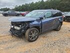 2018 Toyota Highlander Se Blue vin: 5TDKZRFHXJS247623