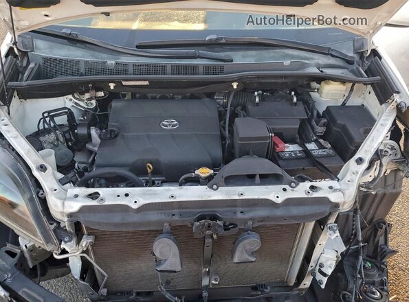 5TDXK3DC1GS722969 2016 TOYOTA SIENNA Белый Вид задней части салона