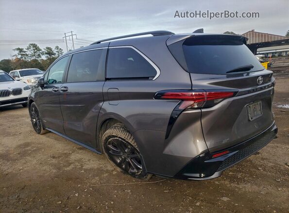 5TDXRKEC5MS048860 2021 TOYOTA SIENNA Серый Задняя левая четверть