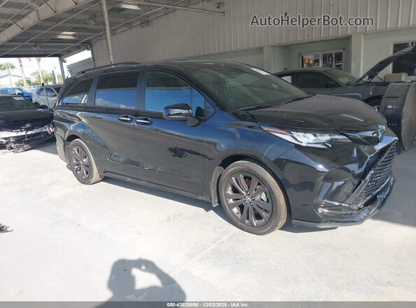 5TDXRKEC5SS285815 2025 TOYOTA SIENNA Черный Передняя правая четверть