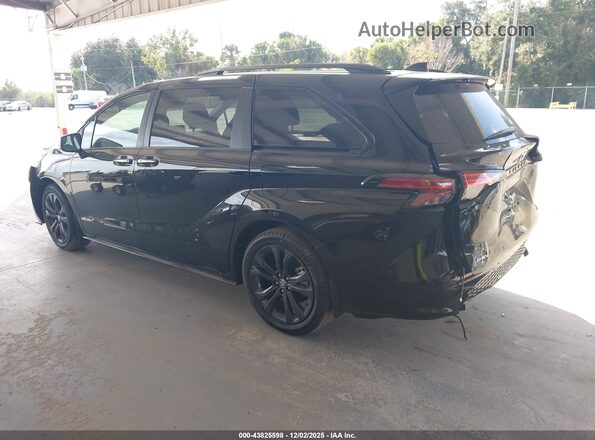 5TDXRKEC5SS285815 2025 TOYOTA SIENNA Черный Задняя левая четверть